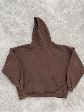 Gymshark brown hoodie